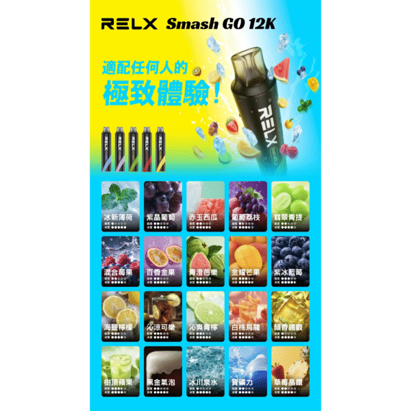 RELX悅刻拋棄式12000口